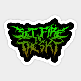 SFTTS Name - Regan MacNeil's Puke Sticker